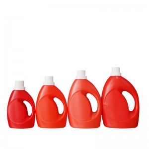 Laundry detergent bottle sample