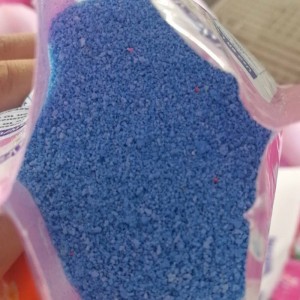 180g blue color High foam strong perfume cheap washing powder good Factory supplier in Shandong China sell to Africa market