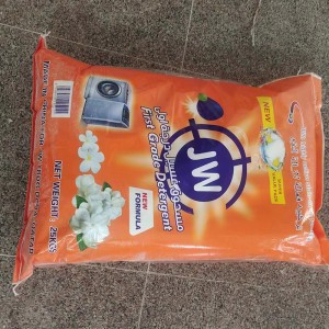 JW Brand High Quality High Foaming Laundry Detergent Soap Powder Cleaner for sale Deep Cleaning Natural Household Cleaning Laundry Room to Qatar Market and Middle East Market