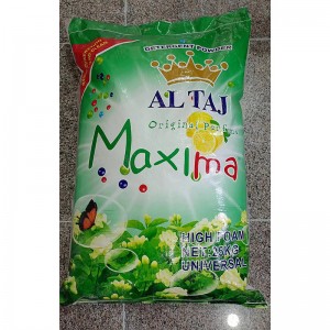 ALTAJ High quality effective bulk/25kg bag washing powder detergent soap powder suitable for hot and cold water to Dubai market.