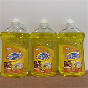 Abby Blue brand 500ml High Efficiently Natural Bouteille De Liquide De Lavage Pour La Cuisinet Dish Washing Liquid Dishwashing Liquid to Guyana market