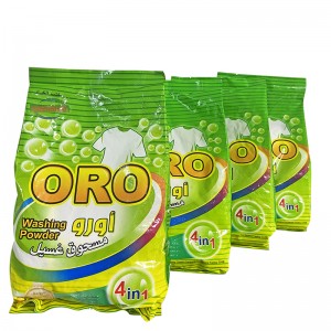 العلامة التجارية ORO Super Cleaner منظف الغسيل مسحوق الغسيل مسحوق الصابون مع عطر جيد من الشركات المصنعة في الصين