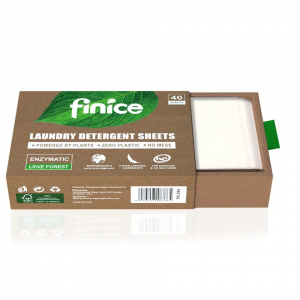 Compostable Packaging Eco Friendly Biodegradable Unscented Liquidless Washing Laundry Detergent Sheets with Travel Size