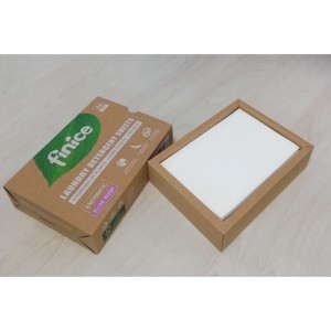 Compostable Packaging Eco Friendly Biodegradable Unscented Liquidless Washing Laundry Detergent Sheets with Travel Size