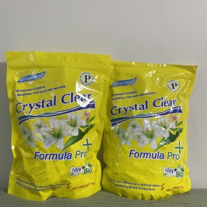 Good quality brand name Crystal Clear Factory OEM Washing Powder Detergent Washing Powder Laundry Detergent with best price to Sierra Leone