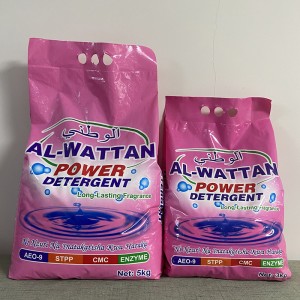 Al-wattan 350g-500g Detergente en polvo de alta eficacia más vendido Detergente en polvo a granel para el mercado de Zanzíbar con buena calidad